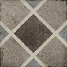 Decoratives and Medallions Cool Rombo Matte Gray Tile