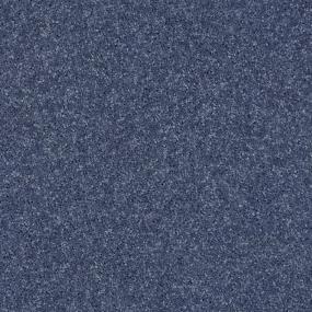 Textured Saxony Gravel Blue Carpet