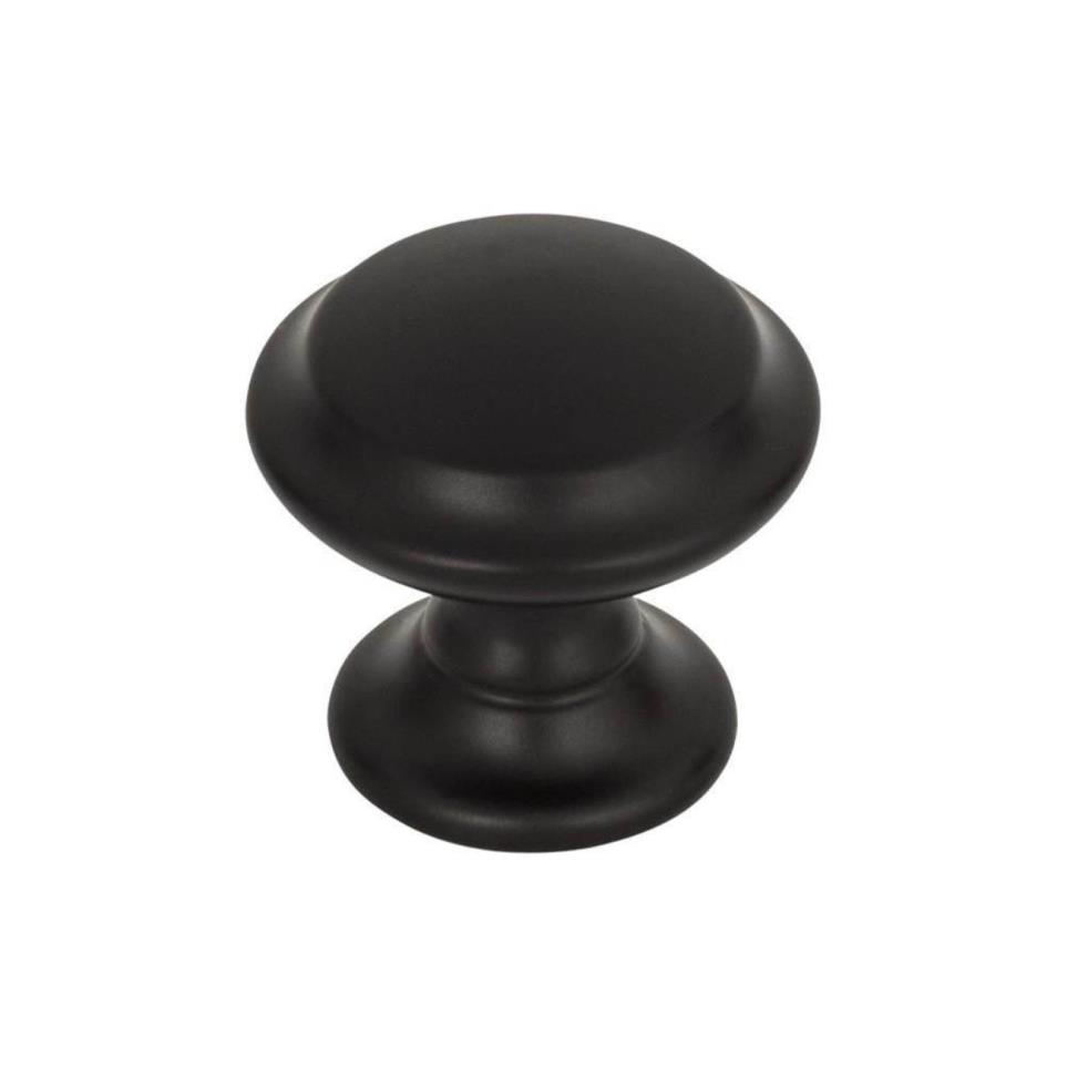 Knob Flat Black Black Knobs