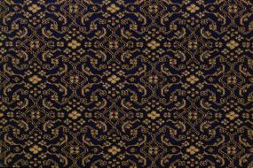 Pattern Navy Blue Carpet