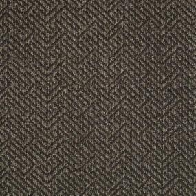 Loop Check Brown Carpet Tile