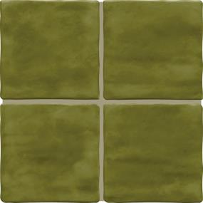 Tile Fern Glossy Green Tile