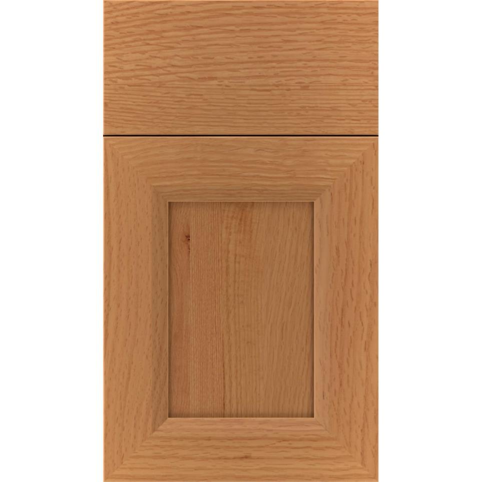 Square Ginger Light Finish Square Cabinets