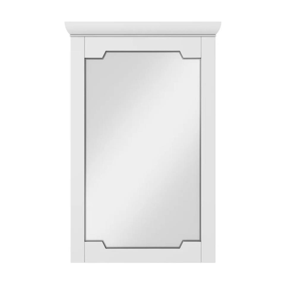 Mirrors White White Mirrors and Medicine Cabinets