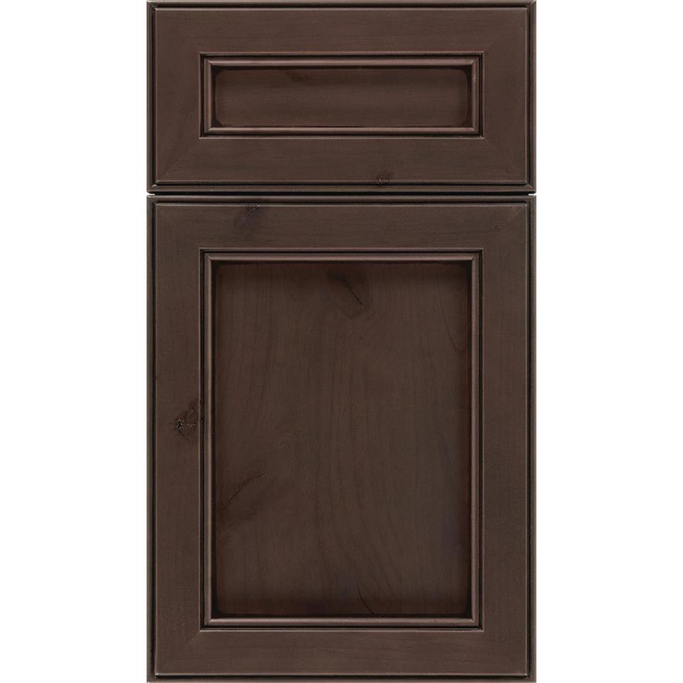 Square Thunder Black Glaze Glaze - Stain Square Cabinets