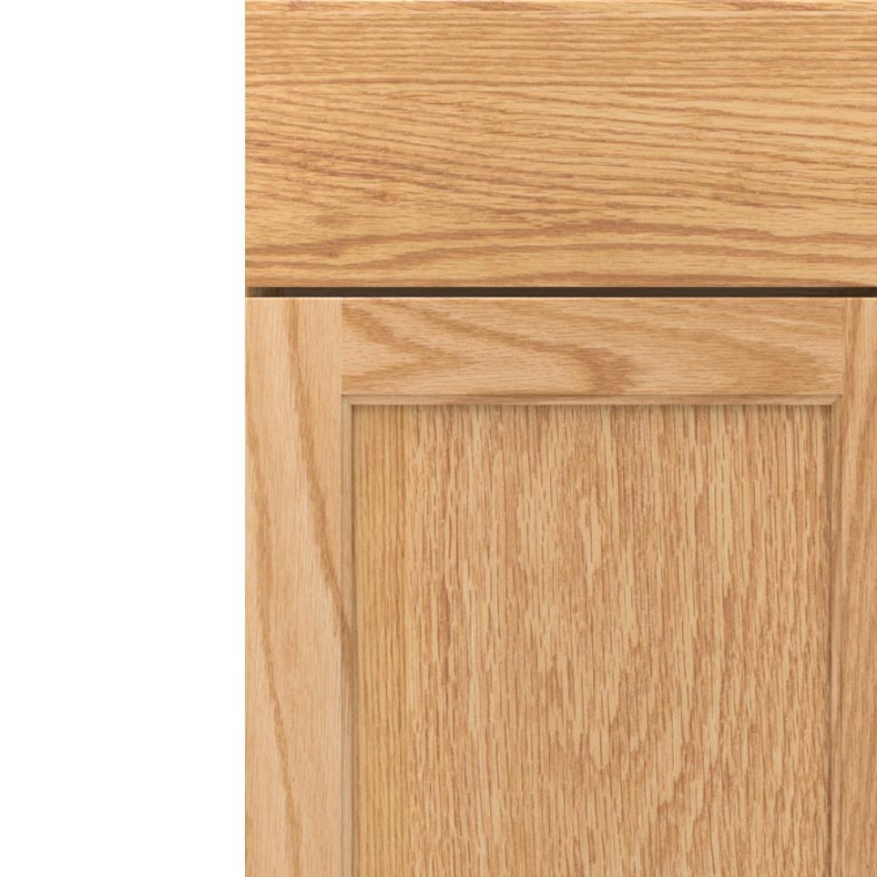 Square Natural Light Finish Square Cabinets