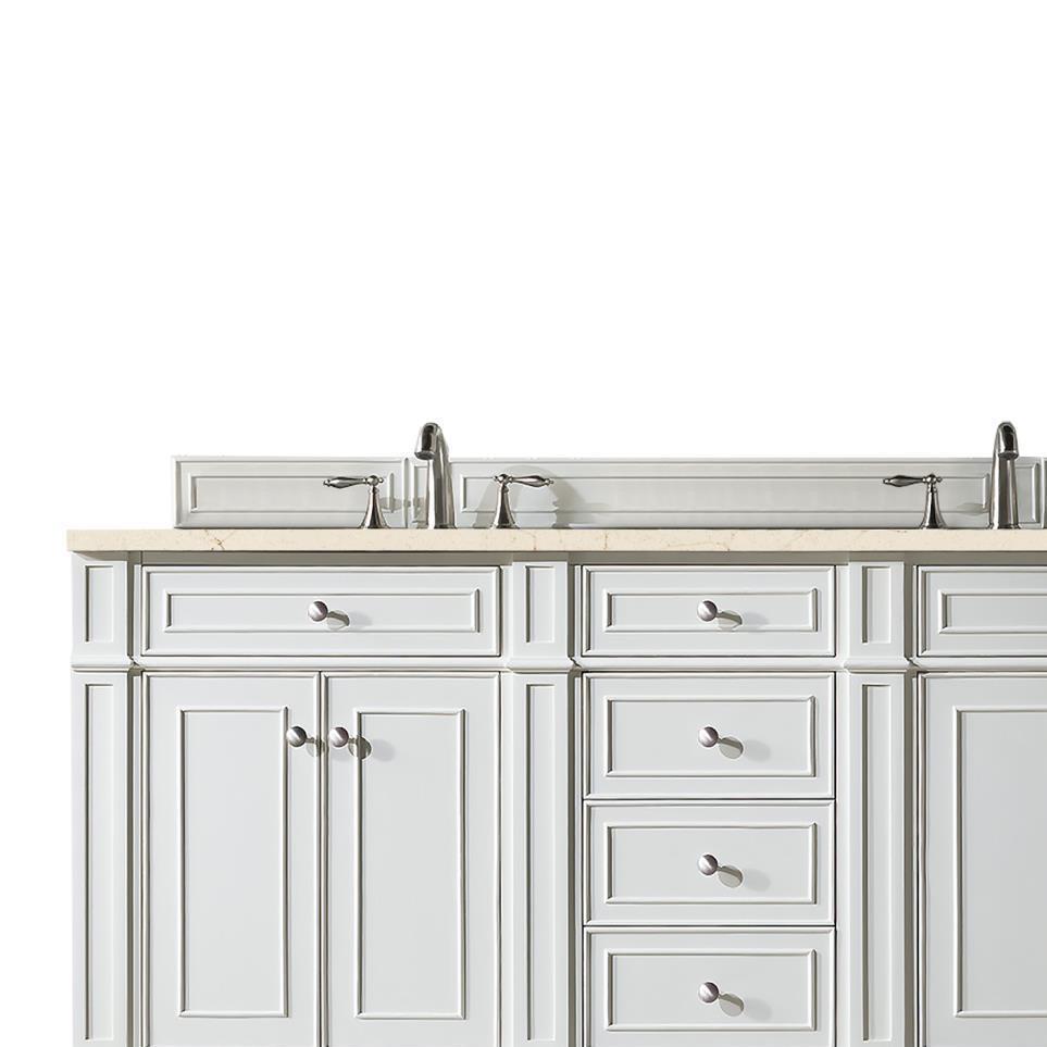 Base with Sink Top Bright White White Vanities