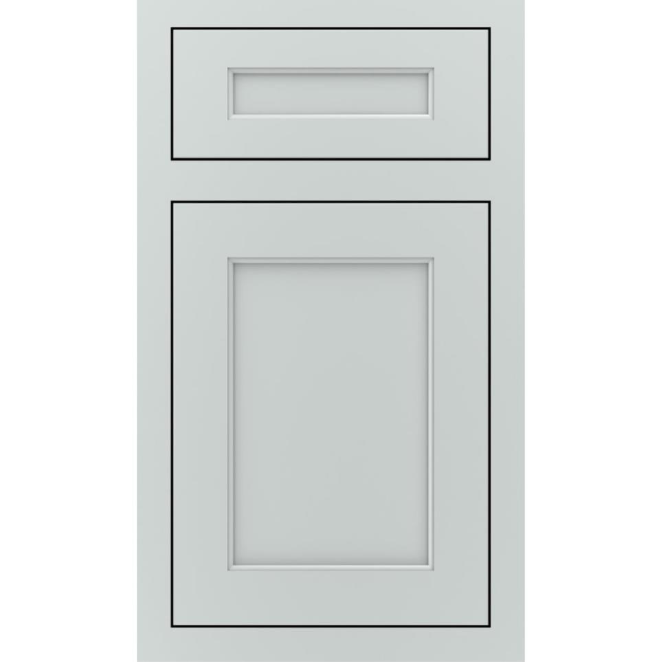 Square North Star Paint - Grey Square Cabinets