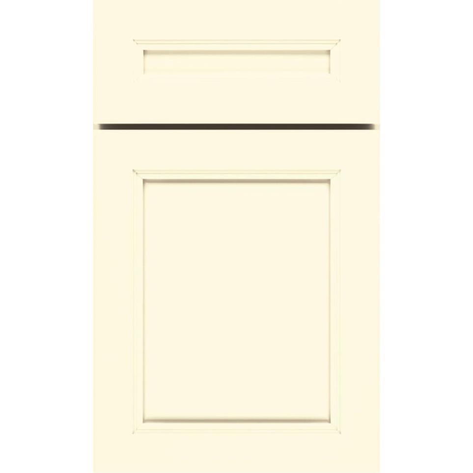 5 Piece Coconut Paint - White 5 Piece Cabinets