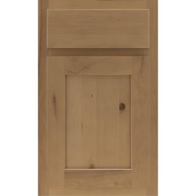 Square Buckskin Medium Finish Square Cabinets