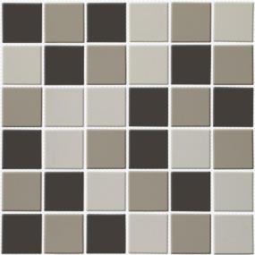 Mosaic Dark Blend Beige/Tan Tile