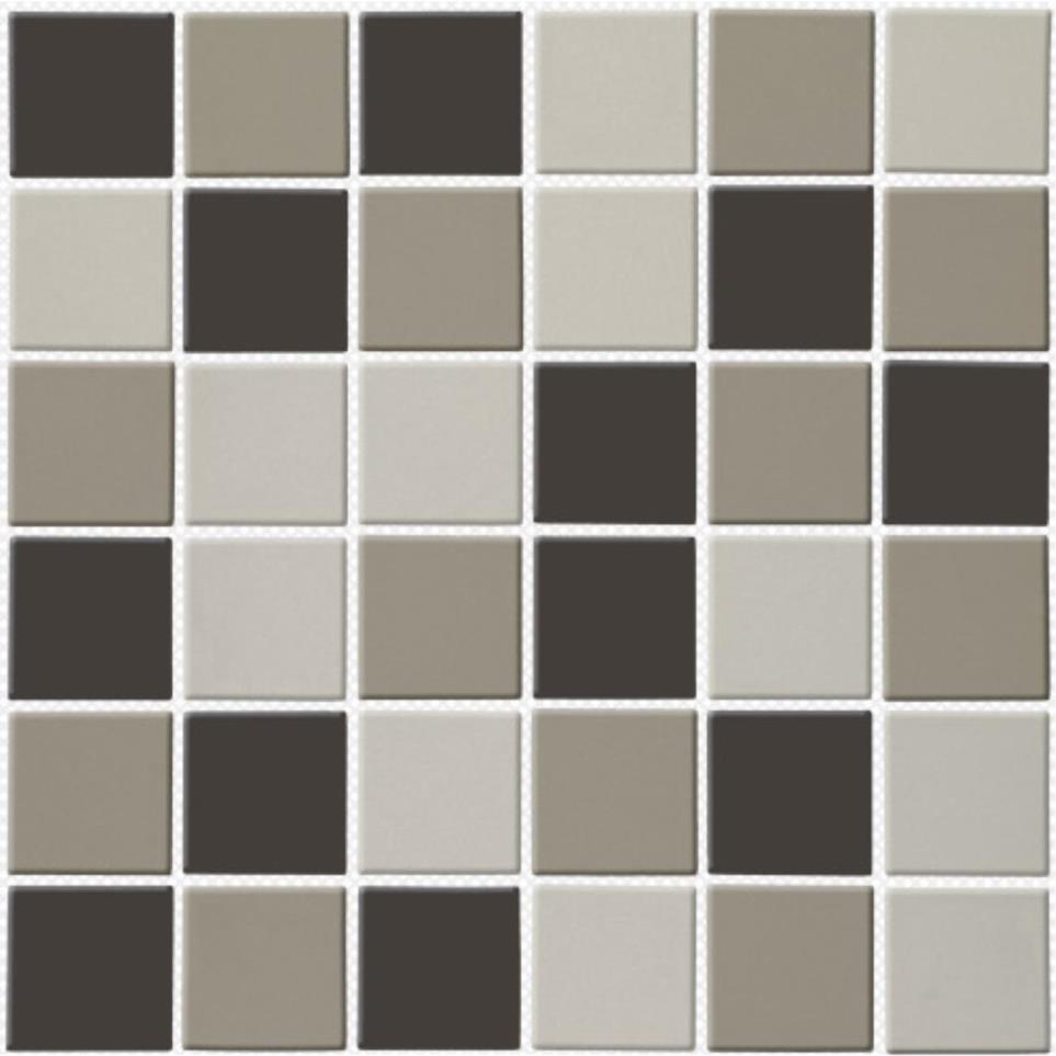 Mosaic Dark Blend Beige/Tan Tile