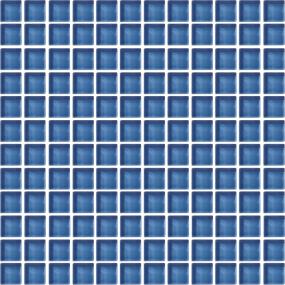 Mosaic Twilight Blue Glass Blue Tile