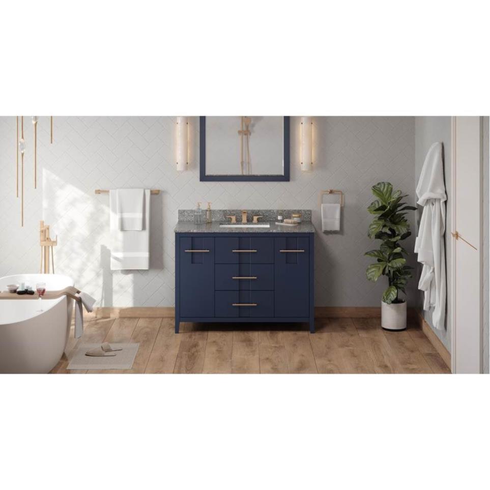 Base with Sink Top Hale Blue Blue / Purple Vanities