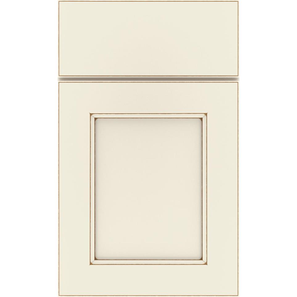 Square Coconut Toasted Almond Glaze - Paint Square Cabinets