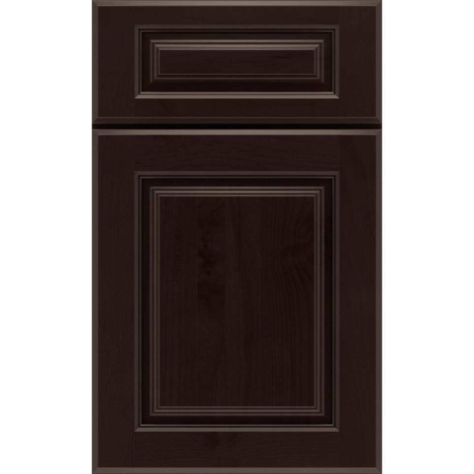 5 Piece Thatch Dark Finish 5 Piece Cabinets