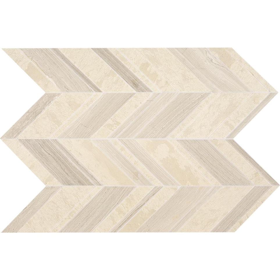 Mosaic Fusion Blanc Honed Beige/Tan Tile