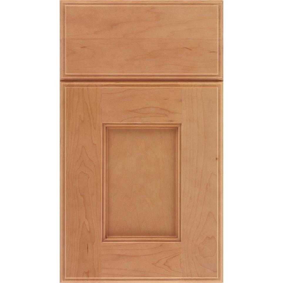 Square Ginger Light Finish Square Cabinets