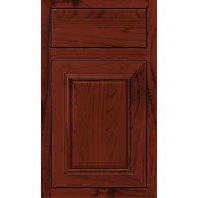 Inset Marsala Dark Finish Inset Cabinets