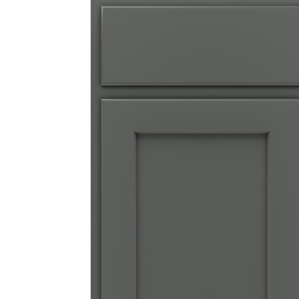 Square Galaxy Brownstone Opaque Paint - Grey Square Cabinets