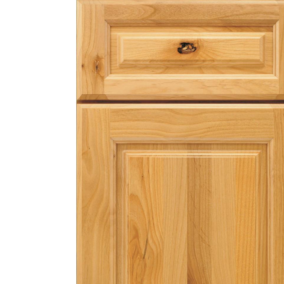 Square Natural Light Finish Square Cabinets