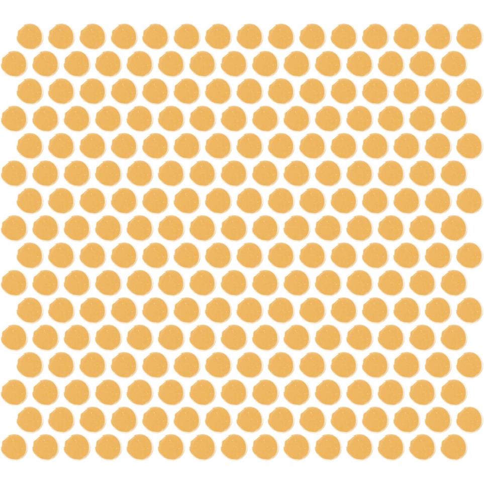 Mosaic Mustard Glossy Yellow Tile