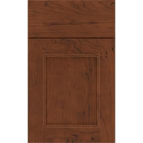 Square Tundra Dark Finish Square Cabinets