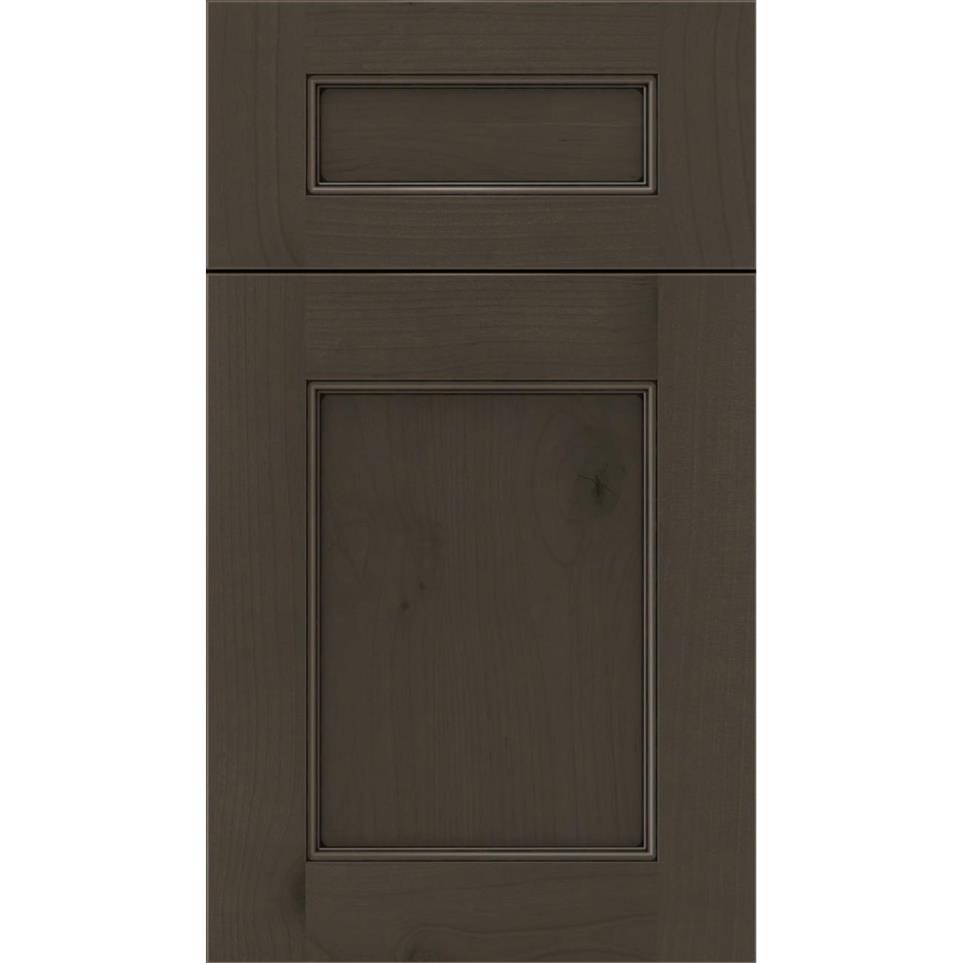 Square Thunder Black Glaze Glaze - Stain Square Cabinets