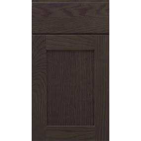 Square Derby Dark Finish Square Cabinets