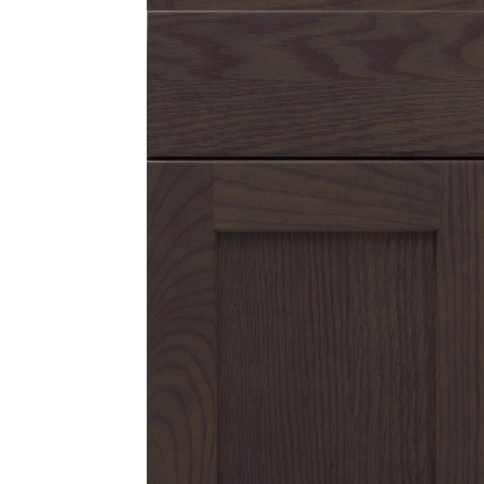 Square Derby Dark Finish Square Cabinets