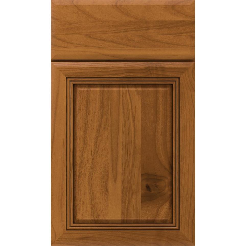 Square Ruddy Toasted Almond Medium Finish Square Cabinets