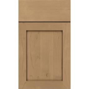 Square Buckskin Medium Finish Square Cabinets