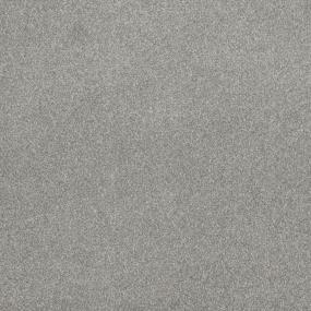 Textured Saxony Good Fortune Gray Carpet