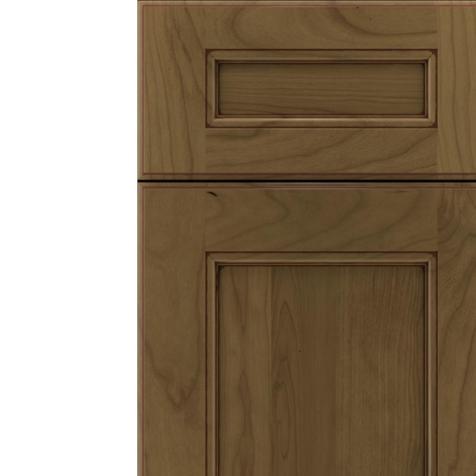 5 Piece Frappe Mocha Glaze Glaze - Stain 5 Piece Cabinets