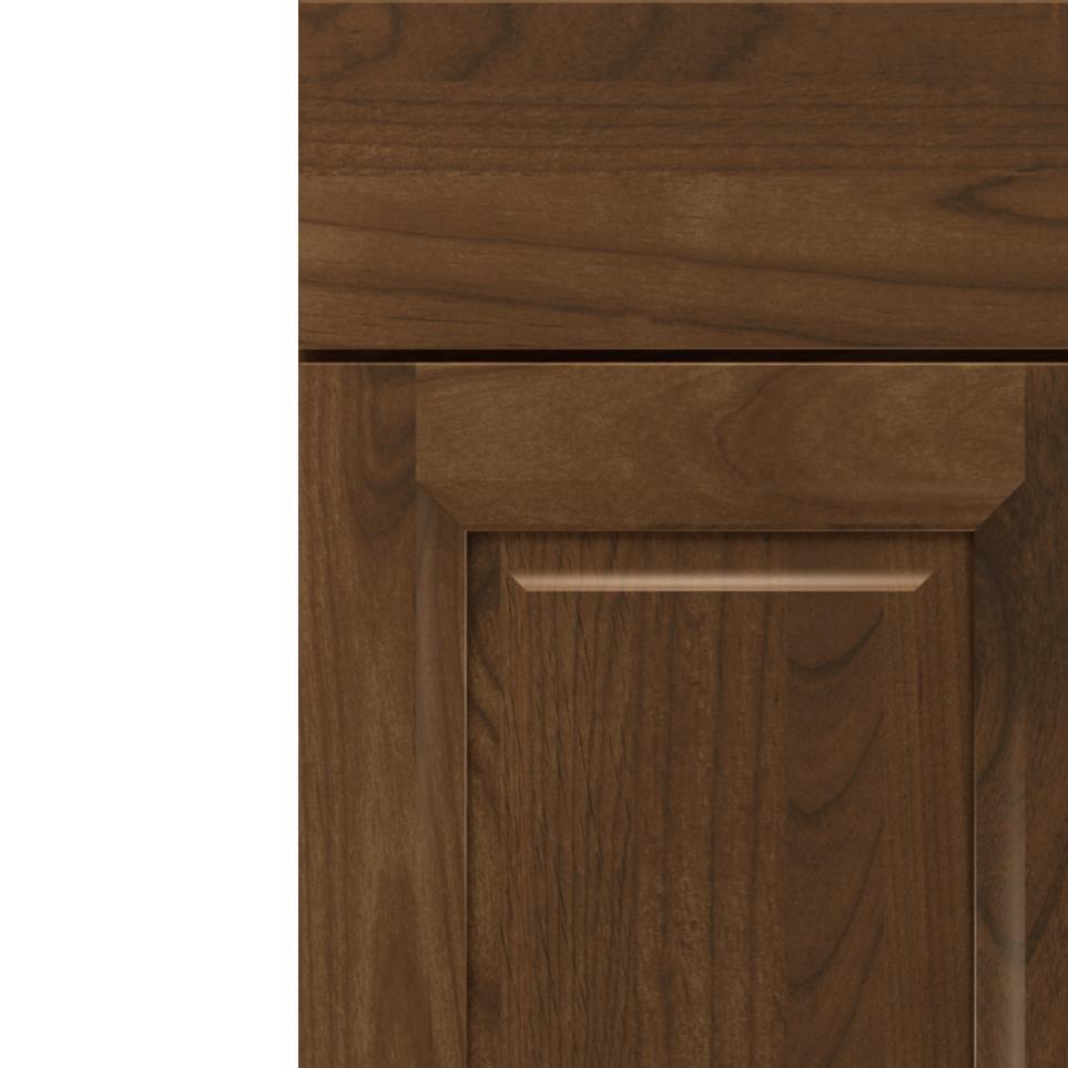 Square Mustang Medium Finish Square Cabinets