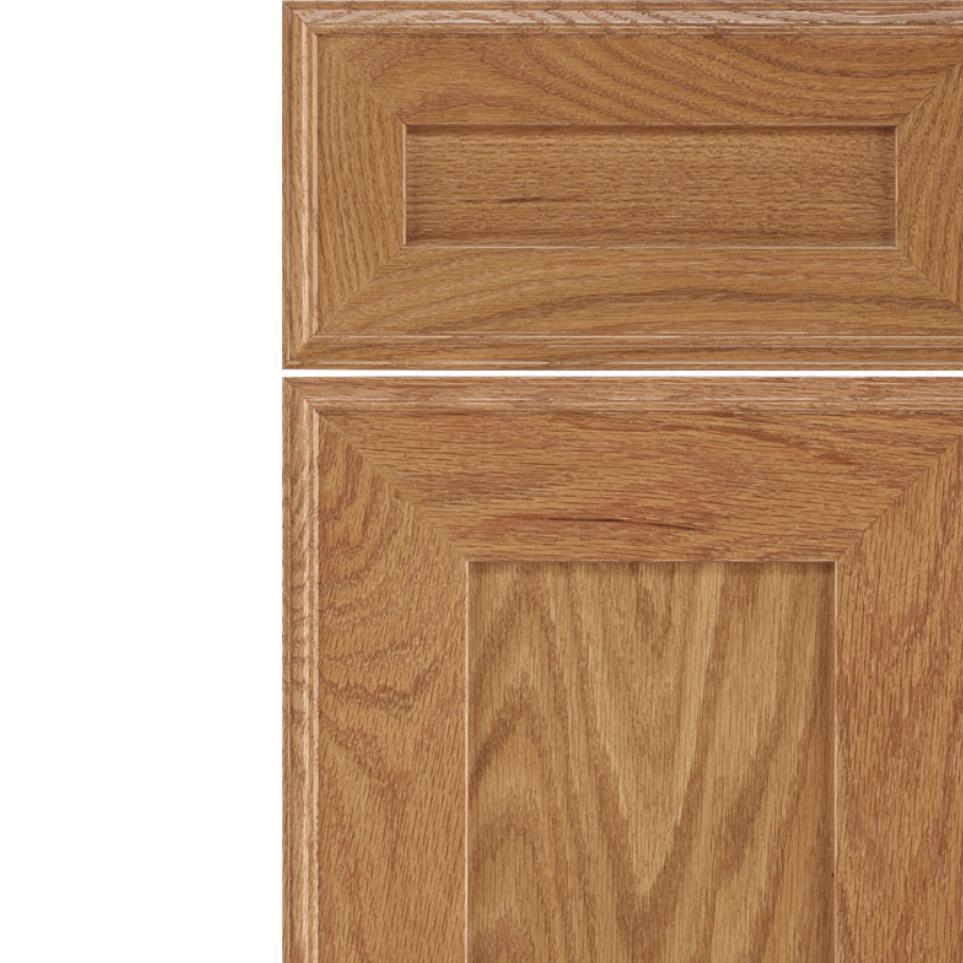 Square Spice Light Finish Square Cabinets