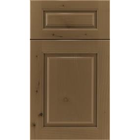 Square Frappe Medium Finish Square Cabinets