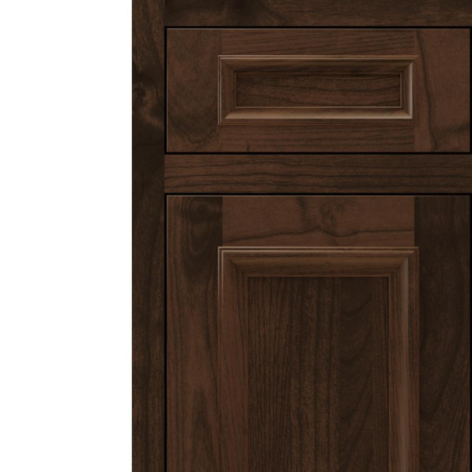 Inset Rodeo Dark Finish Inset Cabinets