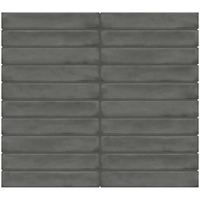 Mosaic Drift Glossy Gray Tile