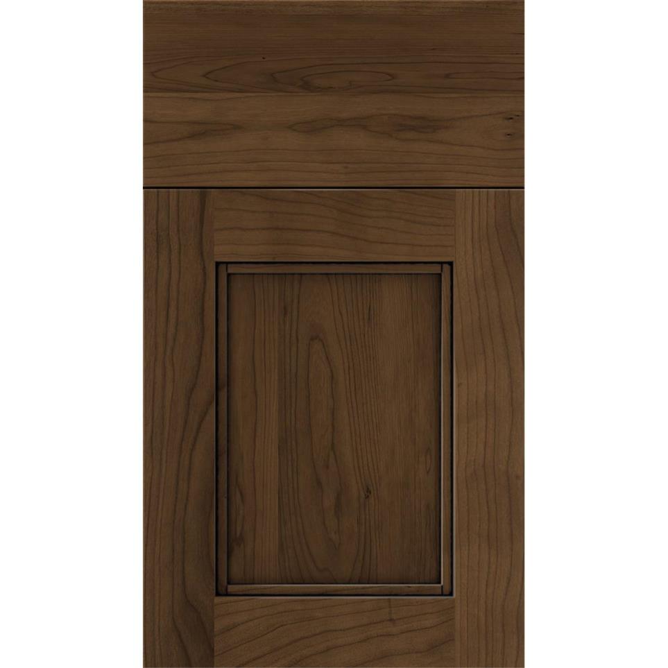 Square Toffee Black Glaze Glaze - Stain Square Cabinets