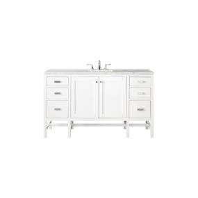 Base with Sink Top Glossy White White Vanities