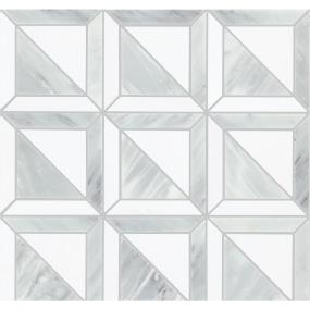 Mosaic Mystic Blend Polished Gray Tile