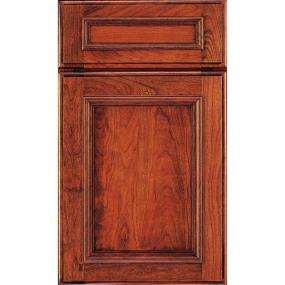 5 Piece Marsala Amaretto Creme Dark Finish 5 Piece Cabinets