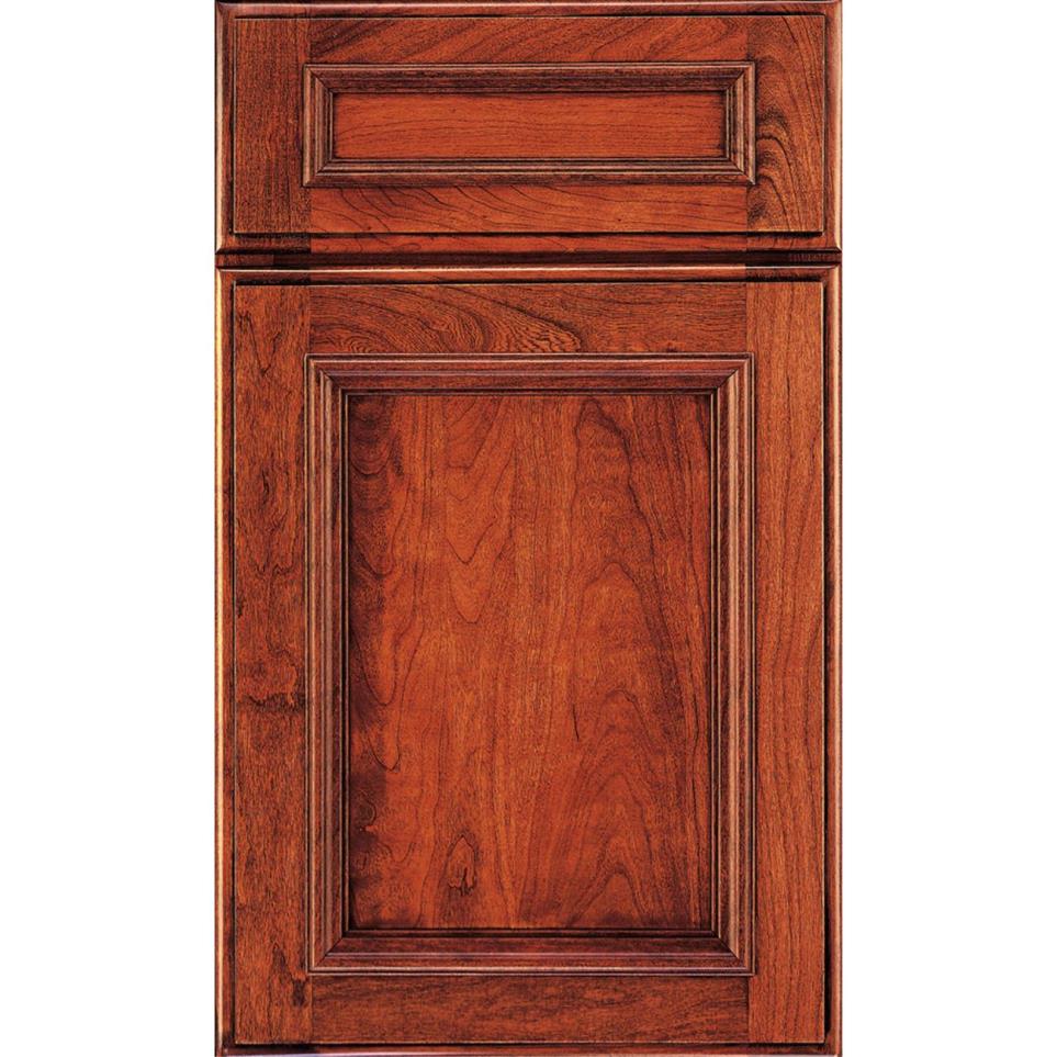 5 Piece Marsala Amaretto Creme Dark Finish 5 Piece Cabinets