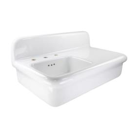 Bath Porcelain Enamel Glaze White  Bathroom Sinks