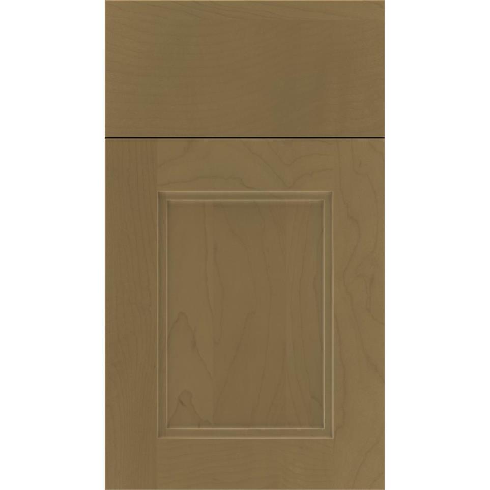 Square Frappe Medium Finish Square Cabinets