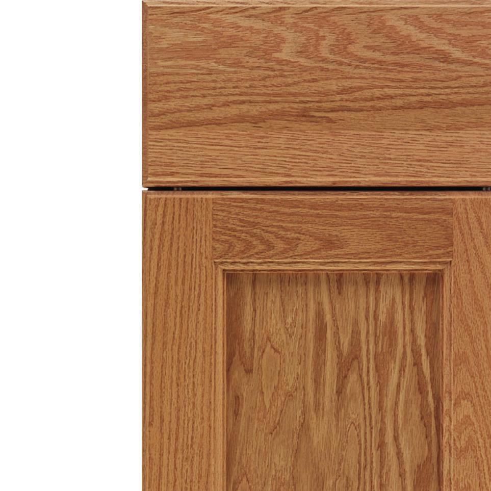 Square Spice Light Finish Square Cabinets