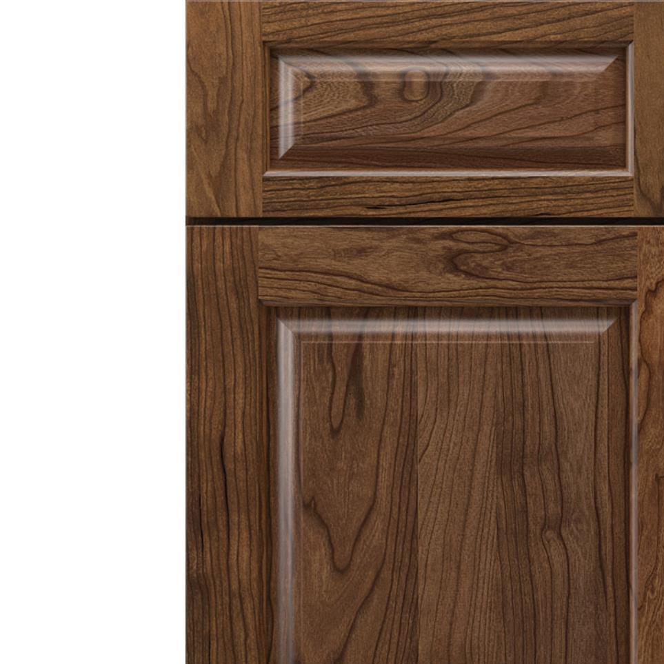 5 Piece Mustang Medium Finish 5 Piece Cabinets