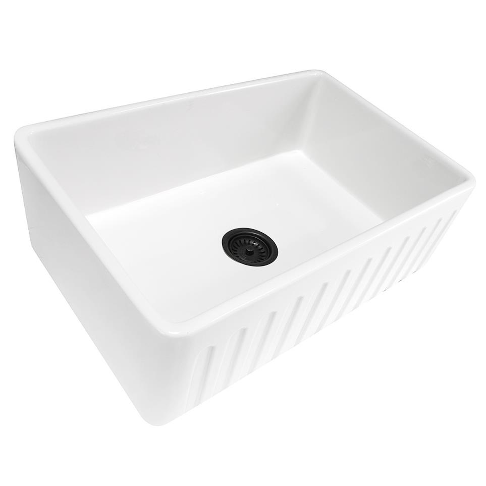 Glazed White White Sinks