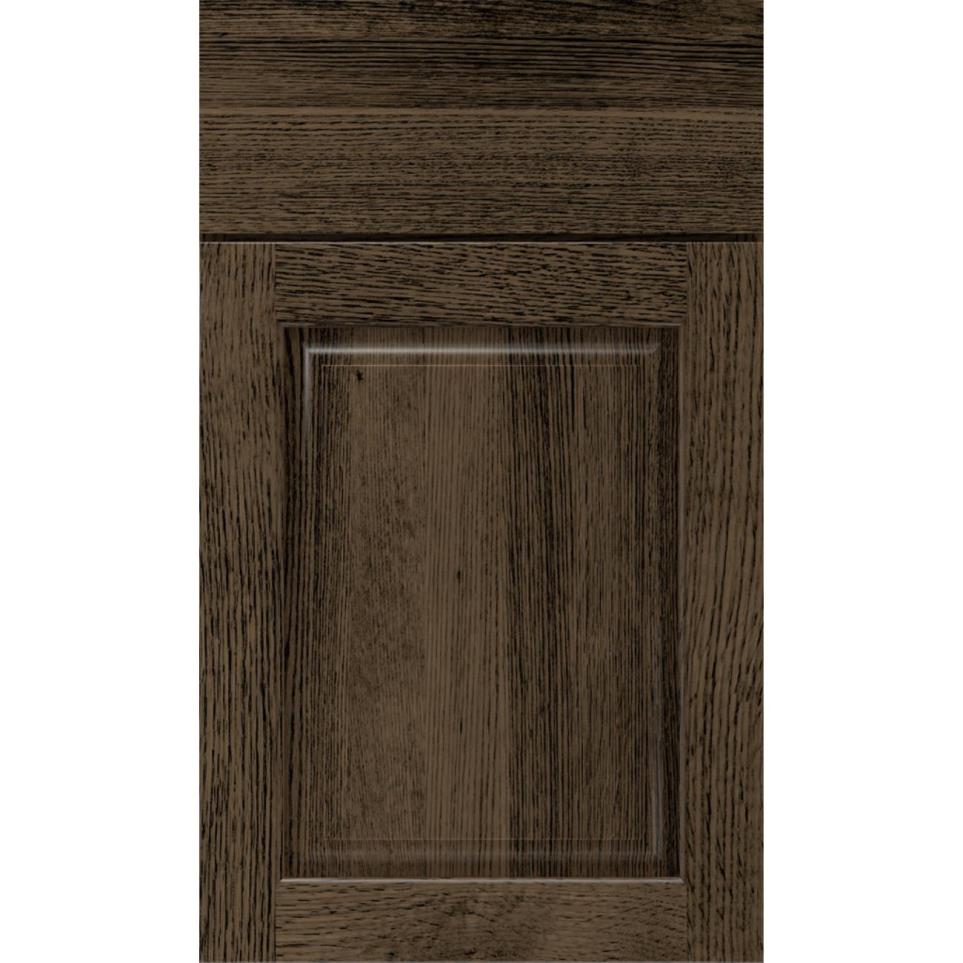 Square Morel Roan Dark Finish Square Cabinets